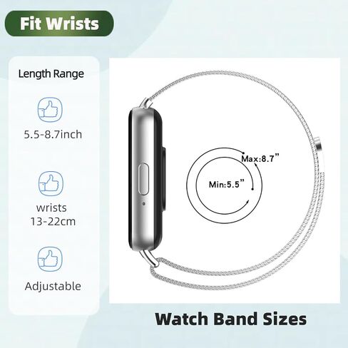 3 Pack Mesh Metal Watch Bands for Samsung Galaxy Fit 3 Watch Band,Stainless Steel Compatible with Samsung Galaxy Fit 3 for Women Men Fit 3 Bands in Kuwait
