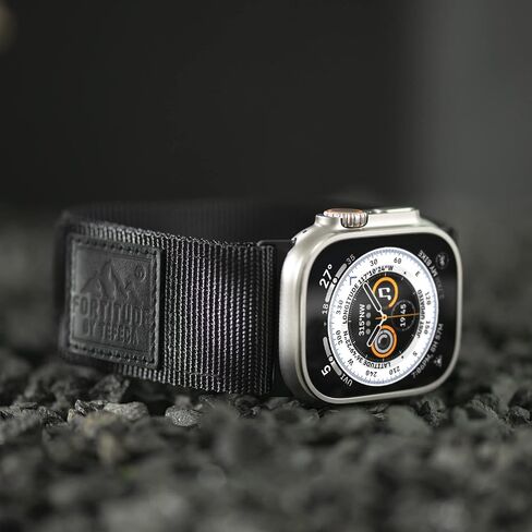 Tefeca Fortitude Series Ultrawide Band Compatible with Apple Watch Ultra 2/Ultra 49mm, Series 10 46mm, Series 9/8/7 45mm, SE2/SE/6/5/4 44mm in Saudi Arabia
