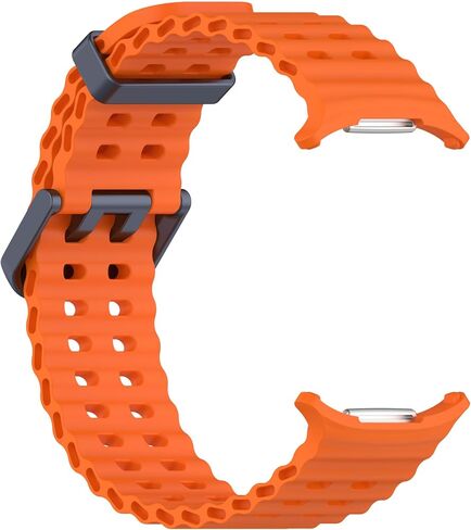 TENOC Watch Band Compatible with Samsung Galaxy Watch Ultra 47mm 2024, Soft Ocean Silicone Women Men Replacement Accessory Marine Band sport Strap in Saudi Arabia