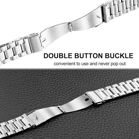 TRUMIRR واحدة نقرة واحدة لفرقة Galaxy Watch Ultra 47mm ، لا يوجد حزام بديل لاتفاقية الفولاذ المقاوم للصدأ من أجل Samsung Galaxy Watch Ultra 47mm (2024) in Kuwait