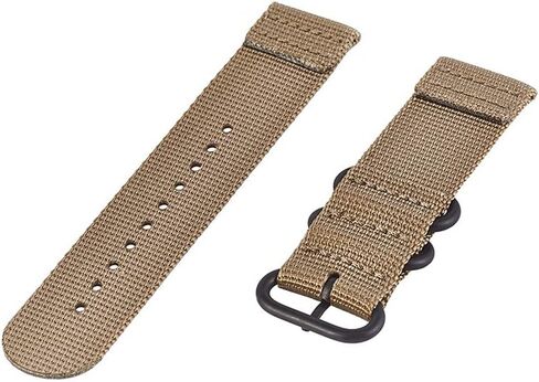 Watch Wrist Band Compatible with Suunto Core, Premium Woven Nylon Canvas Strap Replacement Kit, 24mm Sport Strap, Lugs Adapter, Threadlocker, Screw Tools in Kuwait