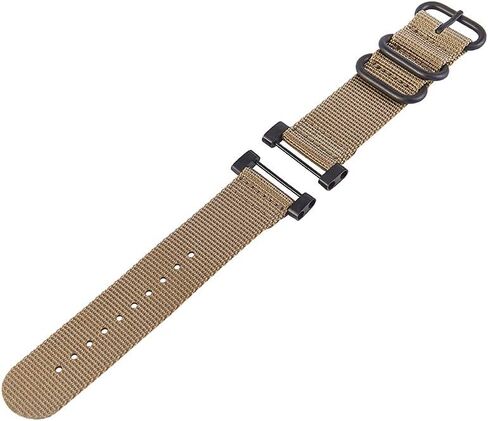 Watch Wrist Band Compatible with Suunto Core, Premium Woven Nylon Canvas Strap Replacement Kit, 24mm Sport Strap, Lugs Adapter, Threadlocker, Screw Tools in Kuwait