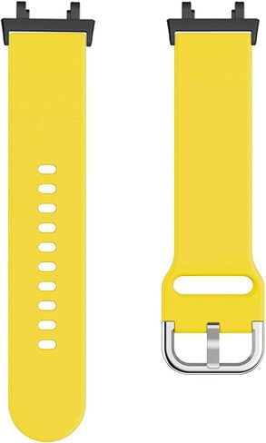 hengkang Fit for Amazfit Active Edge Watch Bands Women Men, Stylish Adjustable Silicone Replacement Bands Straps Wristbands Accessory Band Bracelet for Amazfit Active Edge A2212 in Saudi Arabia