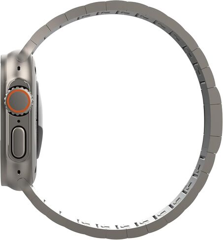 Titanium Apple Watch Band Ultra Metal Band ، متطابقة ألوان Ultra ، لأشرطة IWatch متوافقة مع أحجام 49 مم 45 مم 44 مم ، سلسلة Apple Watch 8/7/6/5/SE Ultra Band in Saudi Arabia