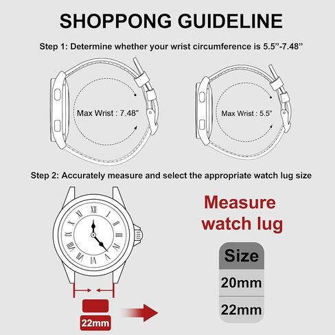 نطاقات Vancle لـ Samsung Galaxy Watch 3 45 ملم ، متوافقة مع Samsung Watch 3 فرق 45 مم ، عرض 22 مم أحزمة جلدية سريعة الحجم للجنسين in Kuwait