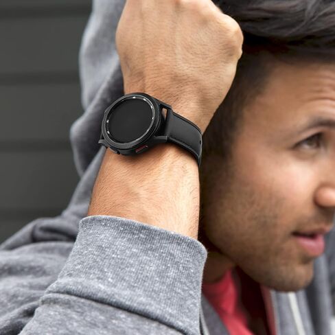 Vancle bands for Samsung Galaxy Watch 3 45mm Band, Compatible with Samsung Watch 3 Bands 45mm, Width 22mm Quick Release Leather Straps Unisex Size in Saudi Arabia