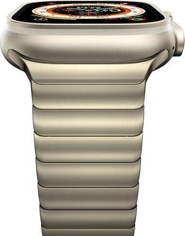 شريط الفولاذ المقاوم للصدأ متوافق مع Apple Watch ، IWatch Ultra/Ultra 2 49mm 46mm 45mm 44mm 42mm ، SE2 SE Series 10/9/8/7/6/5/4/3 ، سوار حزام المعادن. الفقرة Wirstbands ، للرجال in Saudi Arabia