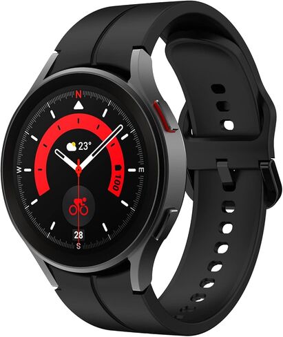 𝐊𝐢𝐭𝐰𝐚𝐲 Bands Compatible for Samsung Galaxy Watch 5 Pro 45mm/Galaxy Watch 7 6 5 40mm 44mm Band, No Gap Silicone Replacment Strap with Colorful Buckle in Kuwait