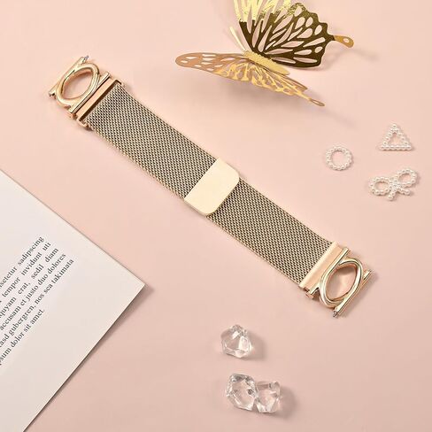 20mm Milanese Metal Bands for Samsung Galaxy Watch 6 5 4 Band 40mm 44mm/Watch 5 Pro Band 45mm/Watch 6 4 Classic/Watch 3 41mm in Saudi Arabia