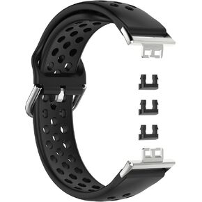 LOKEKE for Huawei Watch Fit Replacement Wrist Band - 18MM Replacement Silicone Wrist Watch Band Strap For Huawei Watch Fit