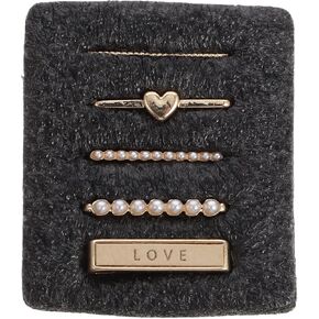 UKCOCO Watch Band Decorative Rings Loops: Watchband Strap Watch Band Charms Watch Band Decorative Charms Decorations Watchband Charm 5pcs