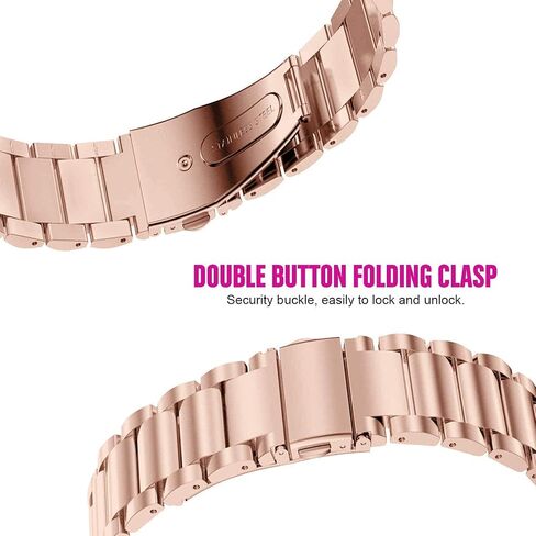 Compatible with iTouch Sport 4 Bands, 20mm Stainless Steel Metal Replacement Strap Bracelet Compatible with iTouch Sport 4 / Sport 3 / AIR 3 40MM Smartwatch in Kuwait