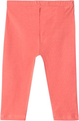 Baby & Toddler Capri Leggings Soft Cotton Stretch Everyday Wear | Elastic Waist, 95% Cotton, Breathable, 3M–5T in Saudi Arabia