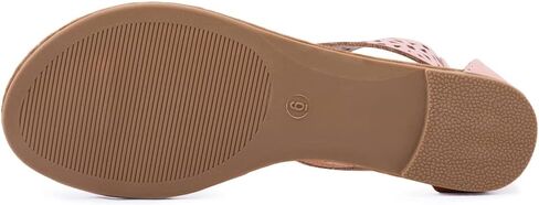 Women's Thong Flat Sandals T-Strap Sandals Ankle Strap Strappy Sandals Summers Sandals in Kuwait