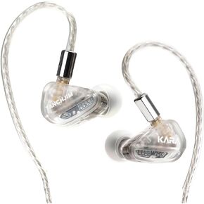 HiFiGo TANCHJIM Kara Flagship 1 DD + 4 BA in-Ear Monitors, 5 Hybrid Drivers IEMs in-Ear Earphone with Natural Tone and Lively Sound (Kara)