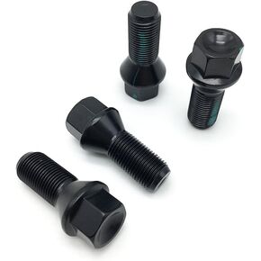 4 Pcs Wheel Lug Nuts M14 X 1.25 Compatible for BMW F30 F35 F10 F02 E70 36136781151