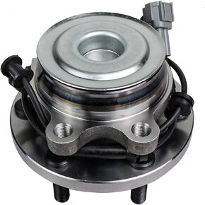 Autoround [2WD/RWD] Front Wheel Hub and Bearing Assembly 515064 Replacement for Nissan Frontier 2005-2018/ Pathfinder 05-2012/ Xterra 05-2015, Suzuki Equator 2009-12 6 Lug w/ABS