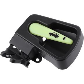 Motoforti Tailgate Trunk Latch Lock Actuator Motor, Rear Door Luggage Lock, for Toyota Corolla 2003-2008, ABS, 64610-02071, Black Green