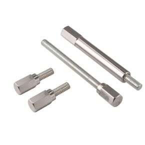 Extended Float Bowl Hardware Kit for S&S "E" Carburetor - Chrome - Makes for Easy Removal of The Float Bowl (35-0029)