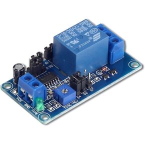 UCTRONICS DC 12V Time Delay Relay Module, On Delay and Off Delay for Automobile, Raspberry Pi, Industrial Control, and Other Electronic Projects