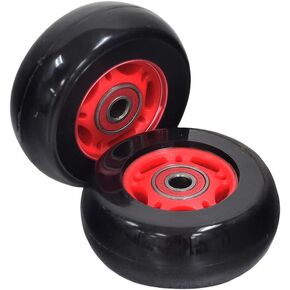 AlveyTech 76 mm x 30 mm Caster Wheels for The Razor Crazy Cart (V7+), Crazy Cart Shift (V1+), & Crazy Cart XL (V3+) (Set of 2) in Kuwait