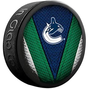 Vancouver Canucks Officially Licensed Stitch Design Hockey Puck