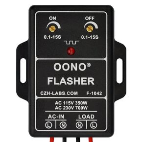 AC 100-240V 3Amp Blinking Flasher Module