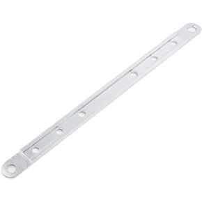 uxcell Universal Aluminum Alloy Motorcycle Exhaust Muffler Mounting Bracket Silver Tone