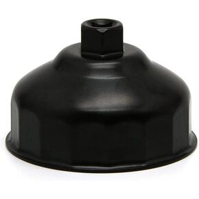 Oil Filter Wrench Cap Removal Tool 86.4mm 16 Flutes for BMW with 86mm Cartridge Style Filter Housing Caps, Oil Filter Housing Cap Removal Tool to Change Oil, Oil Filter Socket Wrench Kit for BMW