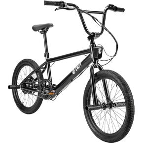 Electric BMX Bike- 35mi Operating Range, 20mph, 20" Performance Wheels, Front & Back Pegs, LCD-Display, Adult E Bike- Black
