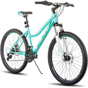 Hiland 26 Inch Womens Mountain Bike,with Step-Through Frame,Shimano 21 Speeds,Suspension Fork MTB,Bicycle for Women Men Adult in Saudi Arabia