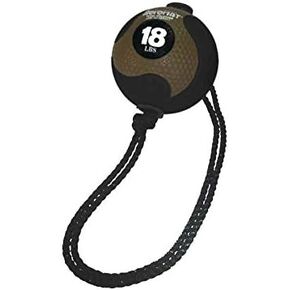 AGM Group AeroMat Elite Power Rope Medicine Ball Bronze18 lb