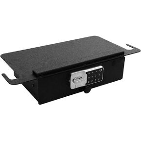 M1M Center Console Gun Safe Security Storage Box Compatible with Tesla 2021-2023 Model Y and Model 3 with Four Core Lock Interior Storage.