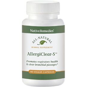 Native Remedies AllergiClear for Relief during Allergy Season (90 Tablets)