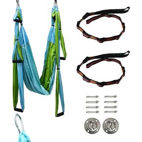 Yaegoo Aerial Yoga Swing Kit Body Hammock Yoga Swing Rigging for Antigravity Yoga Sling Inversion Hanging Equipment