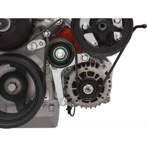 ICT Billet LS Low Mount Aluminum Alternator Bracket Kit Compatible with G8 Style Truck Spacing LSX Designed & Manufactured in The USA 4.8L 6.0L LSX LS3 LQ4 LQ9 L33 LS3 551887-3