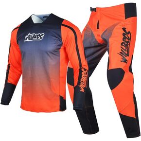 موتوكروس جيرسي السراويل كومبو رجالي MX Gear Set الترابية دراجة الطرق الوعرة ركوب الخيل سباق الكبار in Kuwait