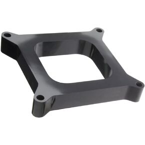 Trans-Dapt Performance 2180 Plastic Phenolic 4 Barrel Carb Spacer Open Plenum 0.5 in. Incl. Gaskets/Studs/Nuts/Washers Plastic Phenolic 4 Barrel Carb Spacer