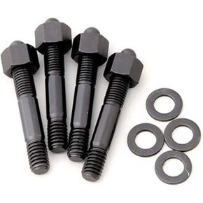 ARP 300-2404 Pro Series Black Oxide 5/16" Thread 3.700" OAL Carburetor Stud with 2" Spacer, (Set of 4)