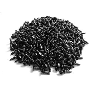 RackGold® 12-24 Pilot Point Rack Mount Screws 500 Pack - USA Made