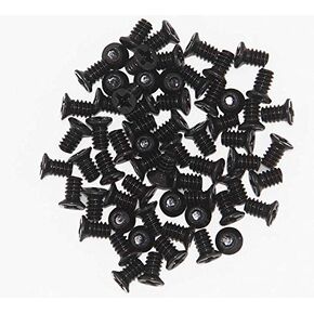 Lot 100 pcs Replacement 3.5" HDD 6#-32 Flat Phillips Head Hard Drive Disk HDD Screws for comperter pc