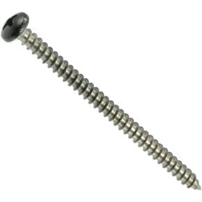 014973208448 Shutter Screws - Black, 8 x 2-1/2, Piece-12