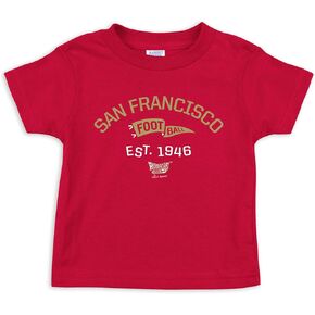 Retro Pennant Baby Apparel for Pro Football Fans (NB-7T)