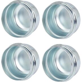 Trailer Hub Cap - Dust Caps for Trailer Axle Grease Fitting & Bearing Protection (4pk 2.44")…