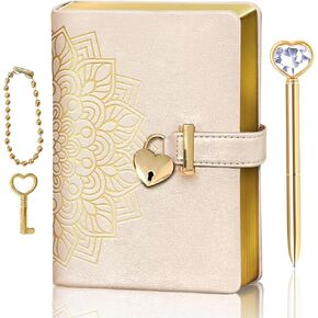 مجلة زهرة مع قفل، مجلة قفل على شكل قلب B6 مع قلم قلب ذهبي ومفتاح، مذكرات مع قفل بحواف ذهبية، دفتر ملاحظات من جلد البولي يوريثان مع قفل، مجلة مقفلة، مجلة قابلة للقفل in Kuwait