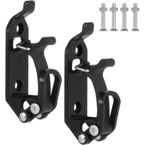 2 Pcs Shovel Holder for Roof Truck, Metal Rubber Clamps, Wall Mounting Brackets, Quick Release Axe Holder Mount Kit, Car Accessories for Roof Rack Truck Boats Military Equipment and Tools in Kuwait