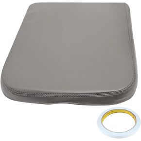 AUTOKAY Armrest Center Console Leather Synthetic Cover for Dodge Ram 2002-2008 Taupe
