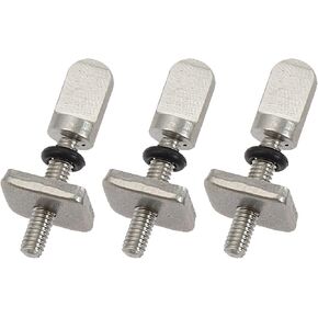 3 Pieces Surfboard Fin Screws, Surfing Accessories No Tool Stainless Steel Fin-Screw，SUP Center Fin Adapters Surfing Accessories in Kuwait