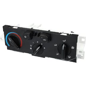 X AUTOHAUX Heater & Air Conditioner Control Assembly A/C Instrument Panel for Chevrolet Colorado for GMC Canyon 2004-2012 HVAC Control Module 25841856 15113185 15238515 15858833