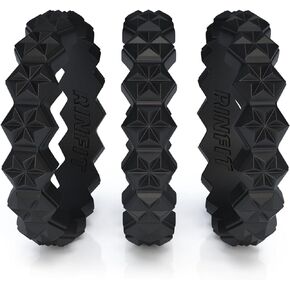 Rinfit Silicone Rings for Women - Women's Thin and Stackable Wedding Bands - Rubber engagement rings - Stars collection